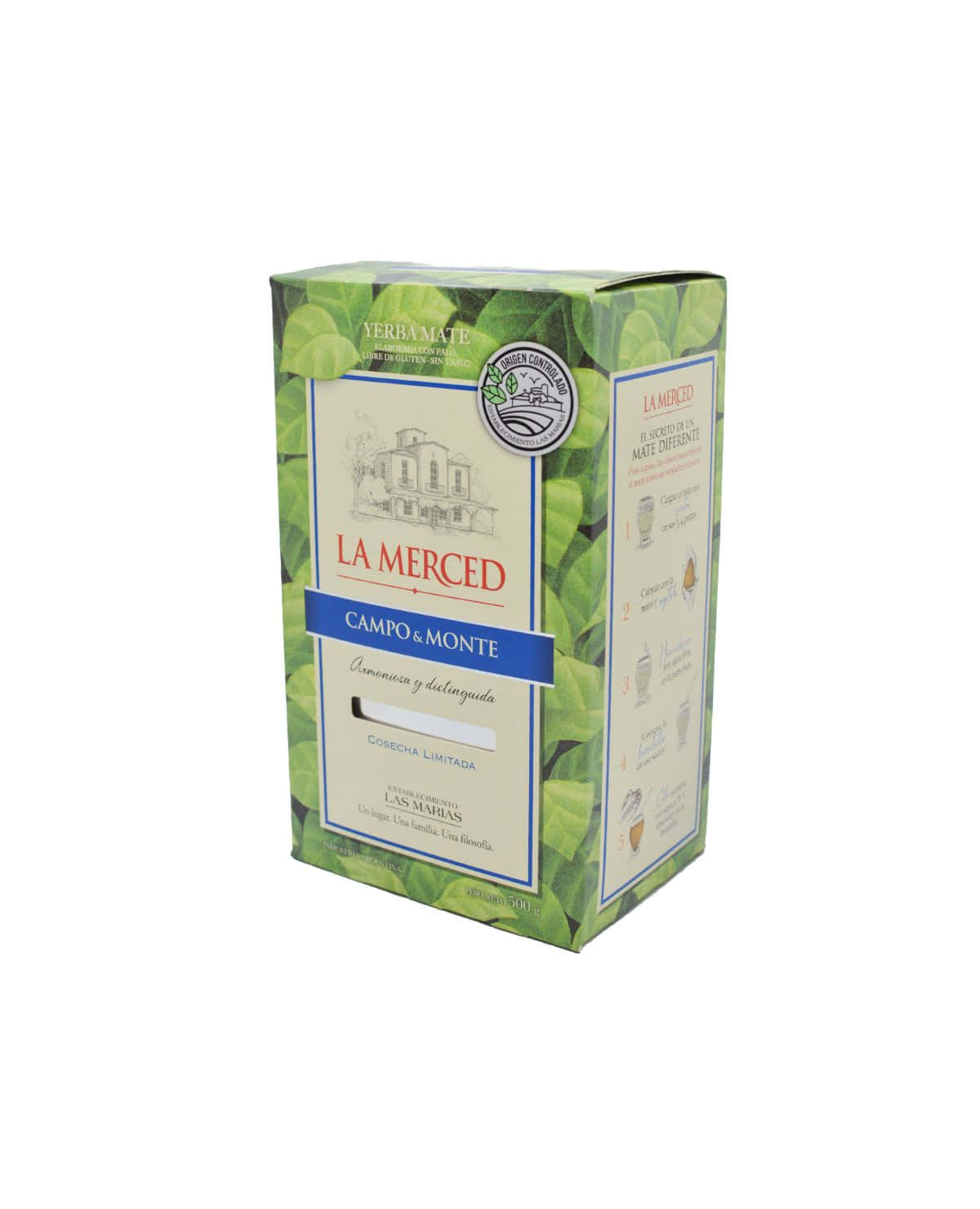Yerba Mate La Merced Campo & Monte 500 Gr